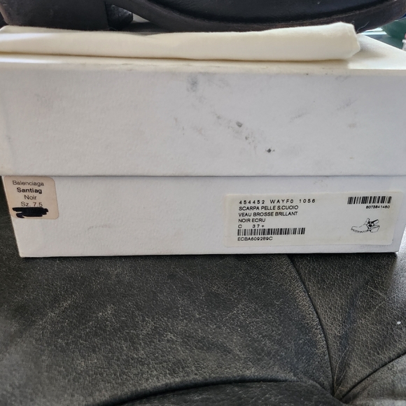 Balenciaga Distressed leather Ankle boot/mules - Picture 6 of 7